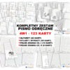 Zestaw Pismo Odręczne 3w1 - Alfabet + Sylaby i Wyrazy + Pełne Zdania - Zawiera 115 kart (Kopia) dydaktyczny